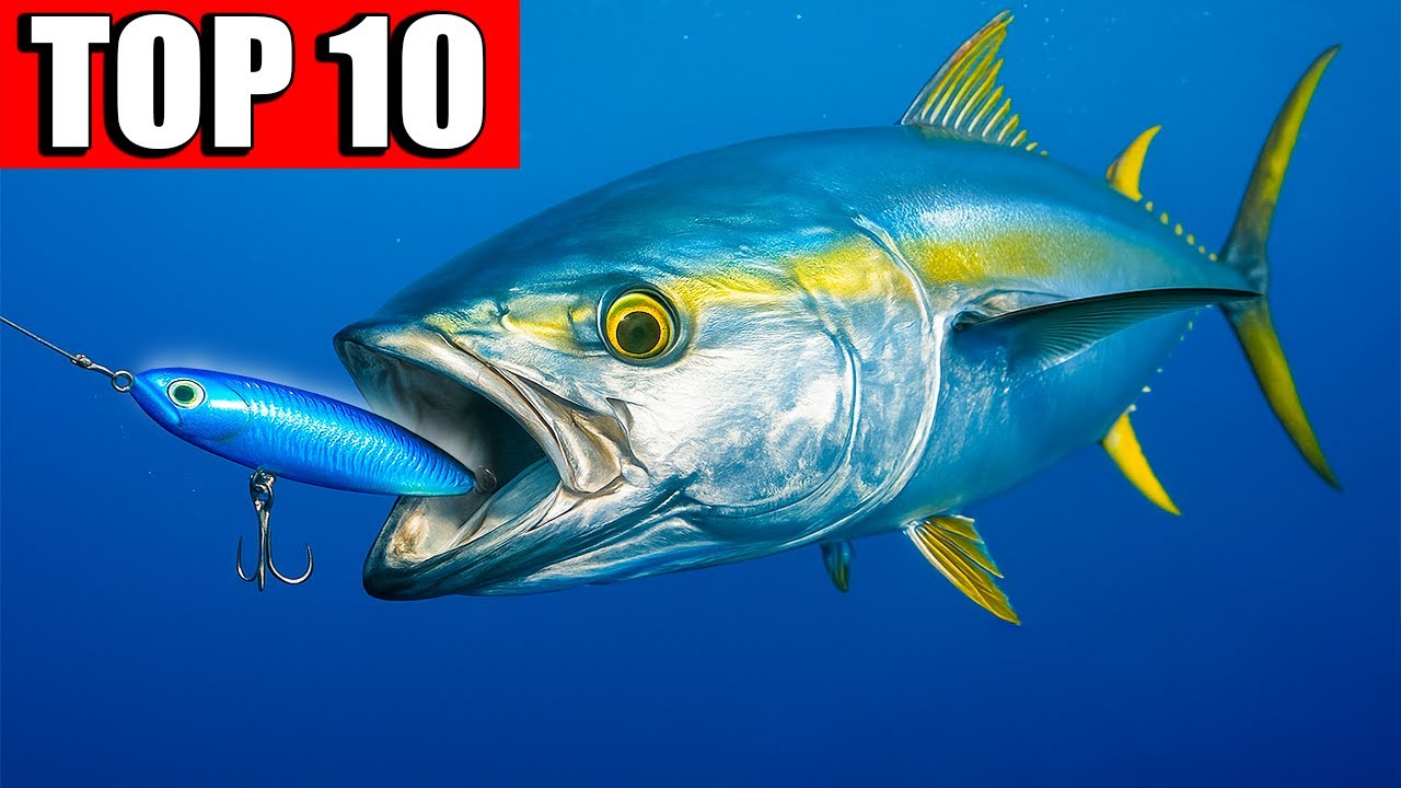 TOP 10 SALTWATER Trolling Lures 2026!