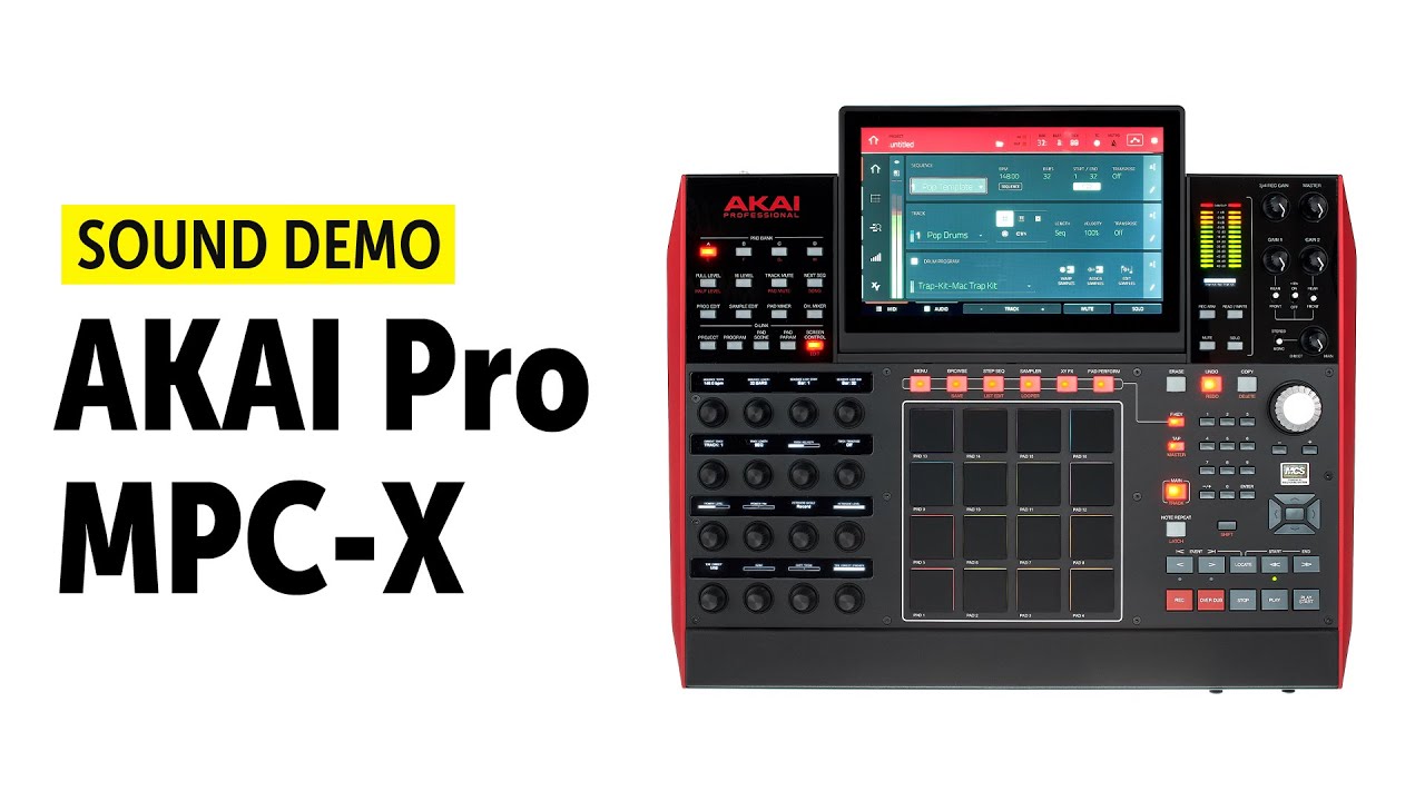 AKAI Pro MPC-X Beat Producing (no talking)