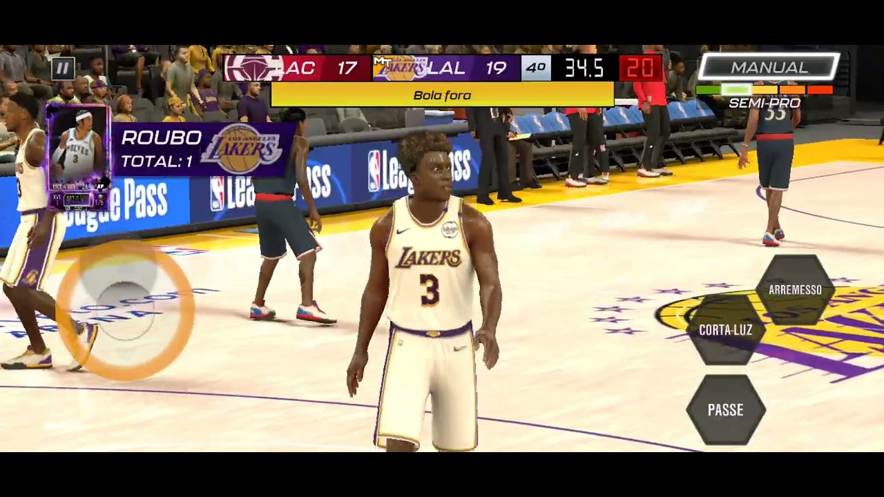 Jogo insano no NBA 2K Mobile ao som de 2Pac Hail Mary 🏀