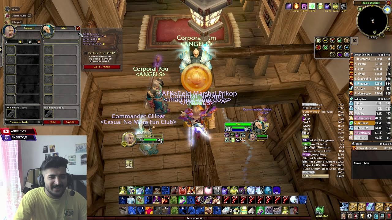 WoW Classic 40 man raids - Main Tank and Raid Leader POV