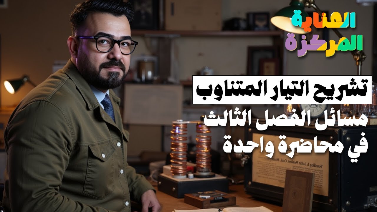 المراجعة المركزة للفيزياء | مسائل الفصل الثالث في محاضرة وحدة