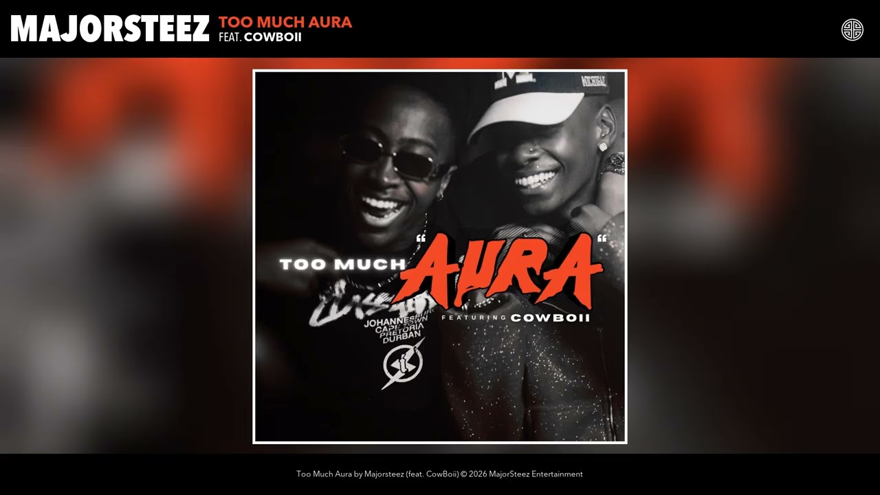 Majorsteez - Too Much Aura (Official Audio) (feat. CowBoii)