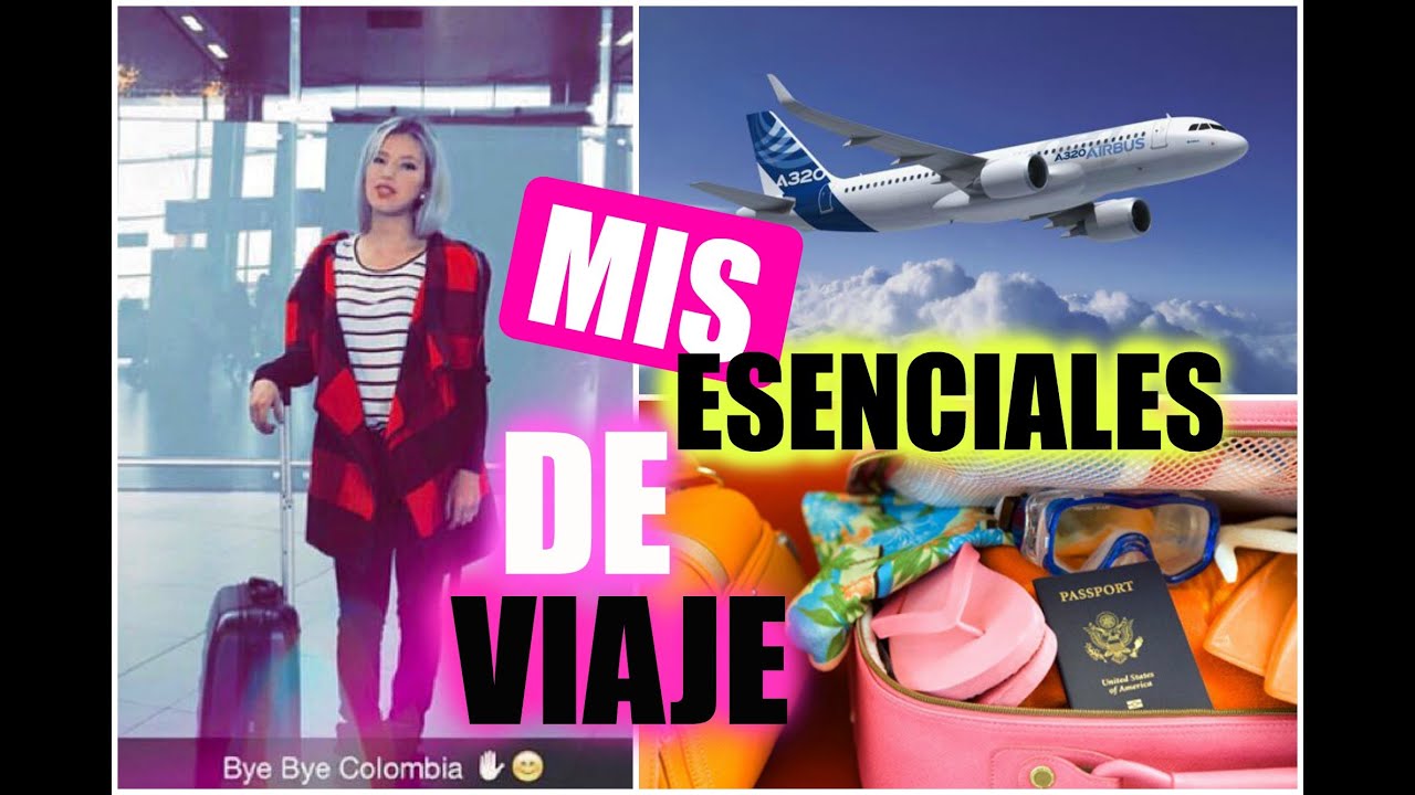 Mis esenciales para VIAJAR