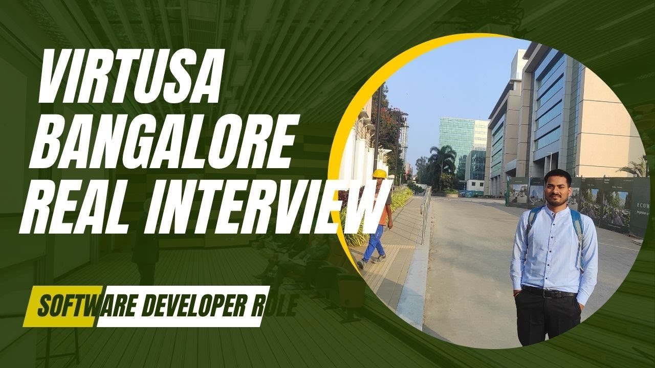 Virtusa technical interview Bangalore 15/11/25  | For software developer role | #questions