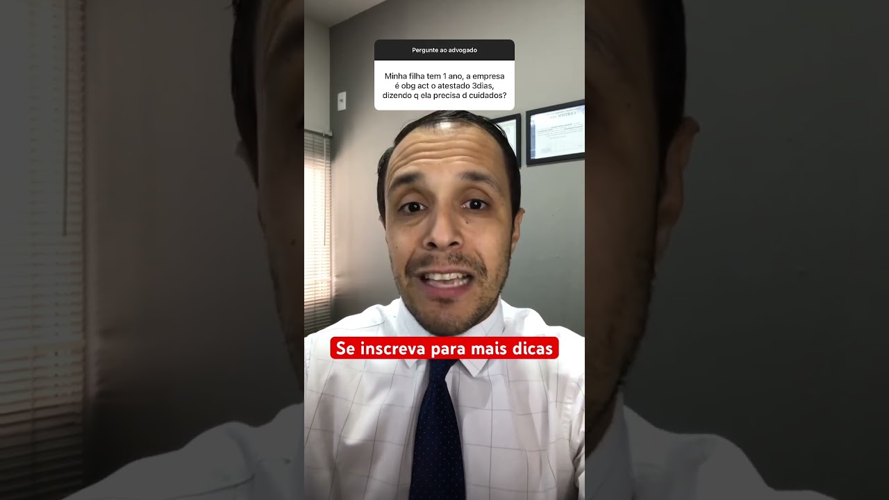 Mãe pega atestado por filha estar doente. 