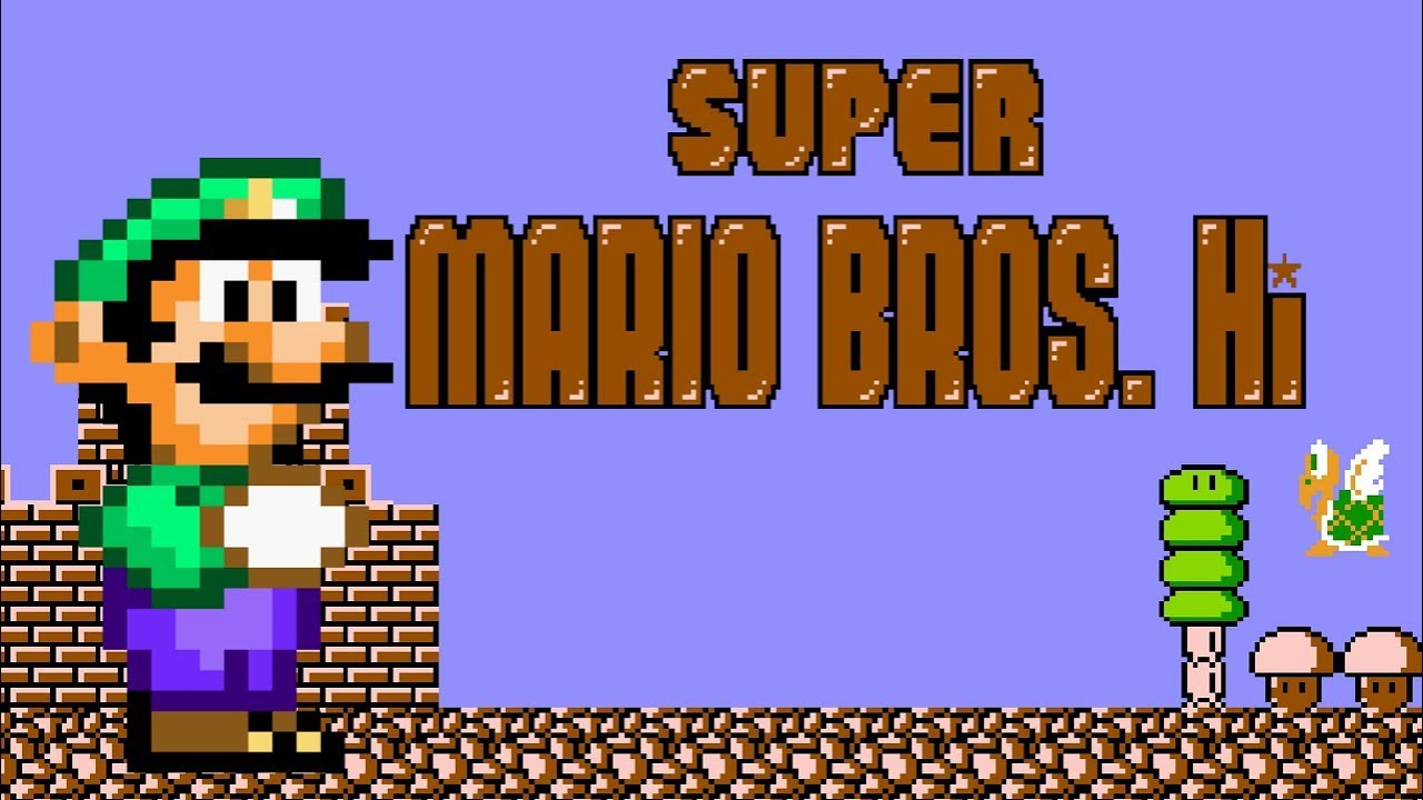 Super Mario Bros. - Hi: Episode 1 (Luigi) | Hack of Super Mario Bros. (2005)