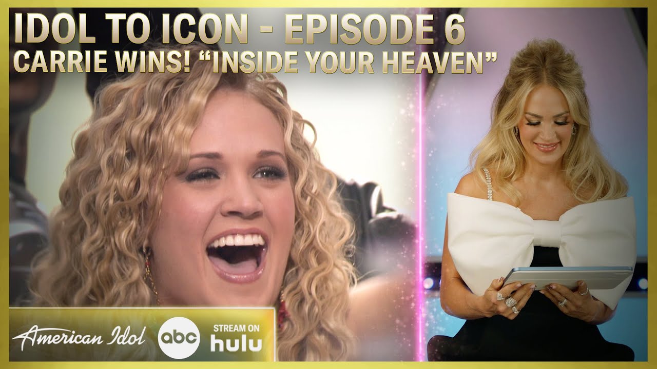 Carrie Underwood Cries Revisiting Her Life-Changing American Idol Win | Idol To Icon