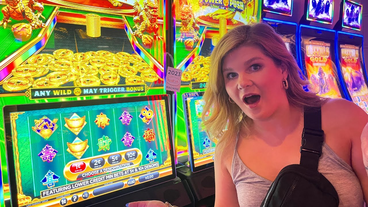 Every Casino Needs the POWER PUSH Slot Machine!