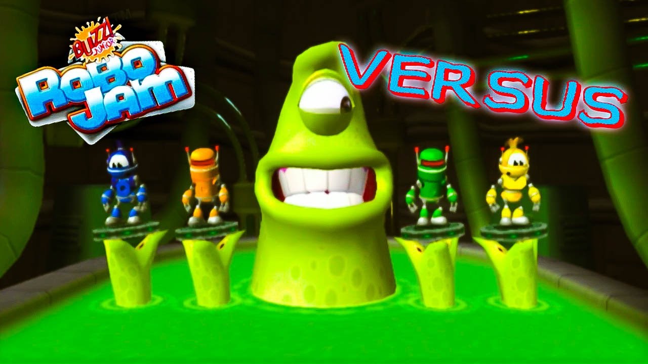 Buzz Junior Robo Jam Local Multiplayer! | BROTHER VS SISTER!