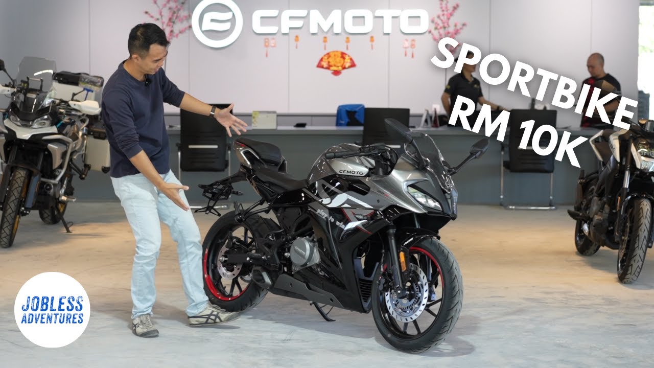 CF MOTO 250SR LITE l RM 10K SPORT BIKE REVIEW