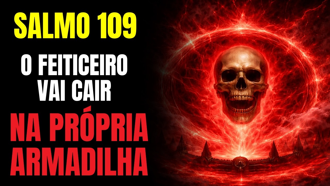 O FEITICEIRO IRÁ TROPEÇAR NA PROPRIA ARMADILHA - ATIVE O SALMO 109