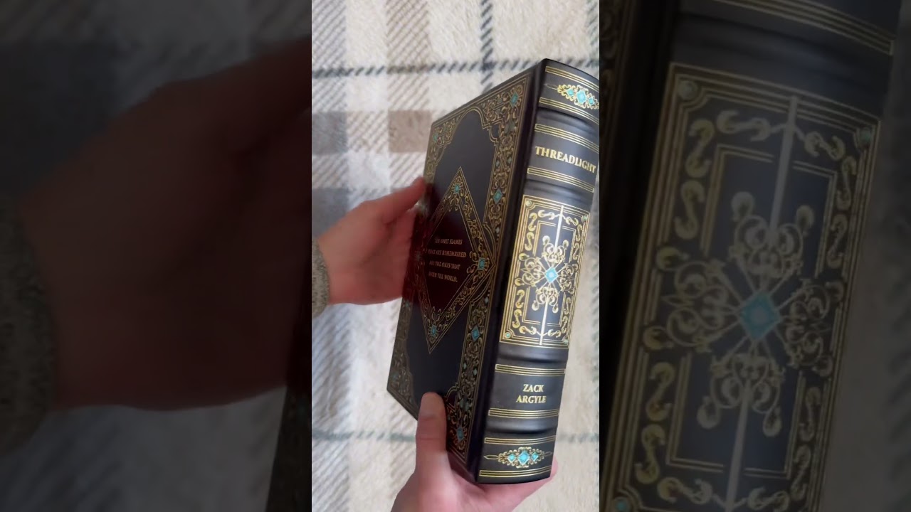 Threadlight Trilogy Kickstarter Unboxing || #Shorts #Booktube #SpecialEdition