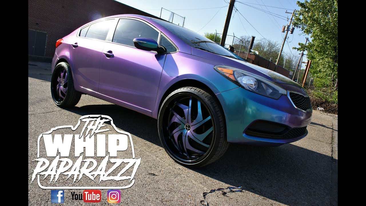 Wrapped Kia Forte on 24