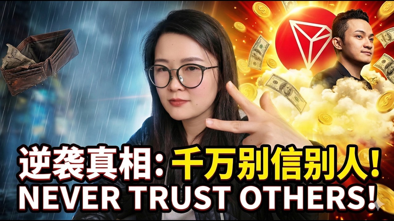 从发不出工资到身价亿万，孙宇晨没告诉你的逆袭真相：千万别信别人！