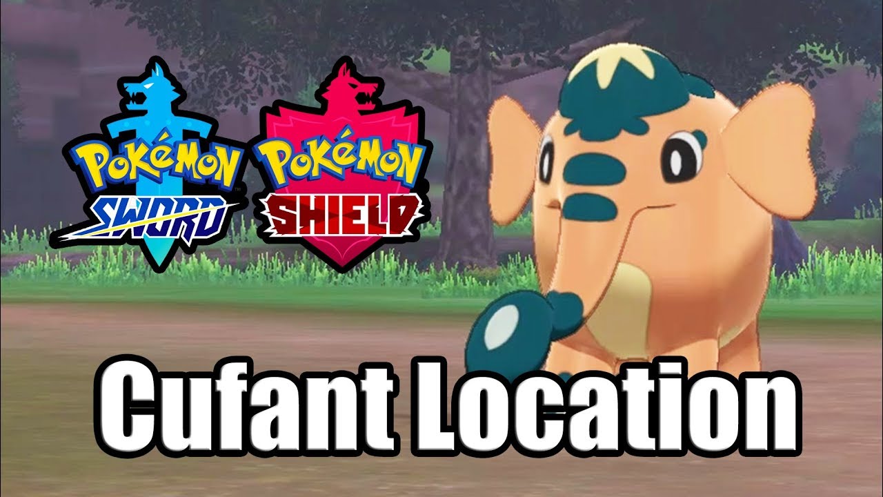 POKEMON SWORD AND SHIELD - Where to find Cufant (Wild Cufant Location)