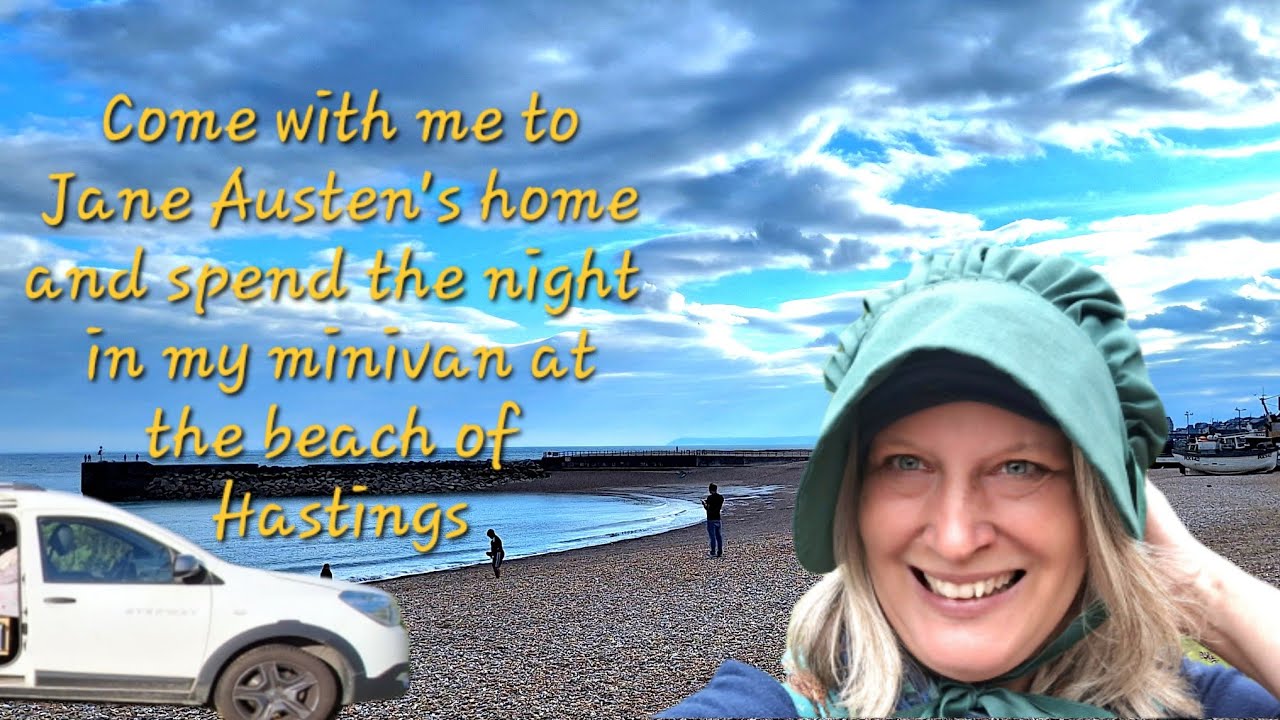 Vanlife UK: Visiting Jane Austen's home and sleeping at the coast in my minivan as a woman traveller