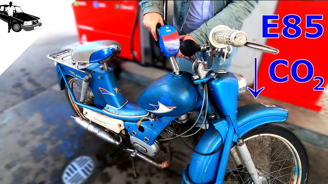 Kan man köra mopeden på E85? -Klimatsmart lösning!