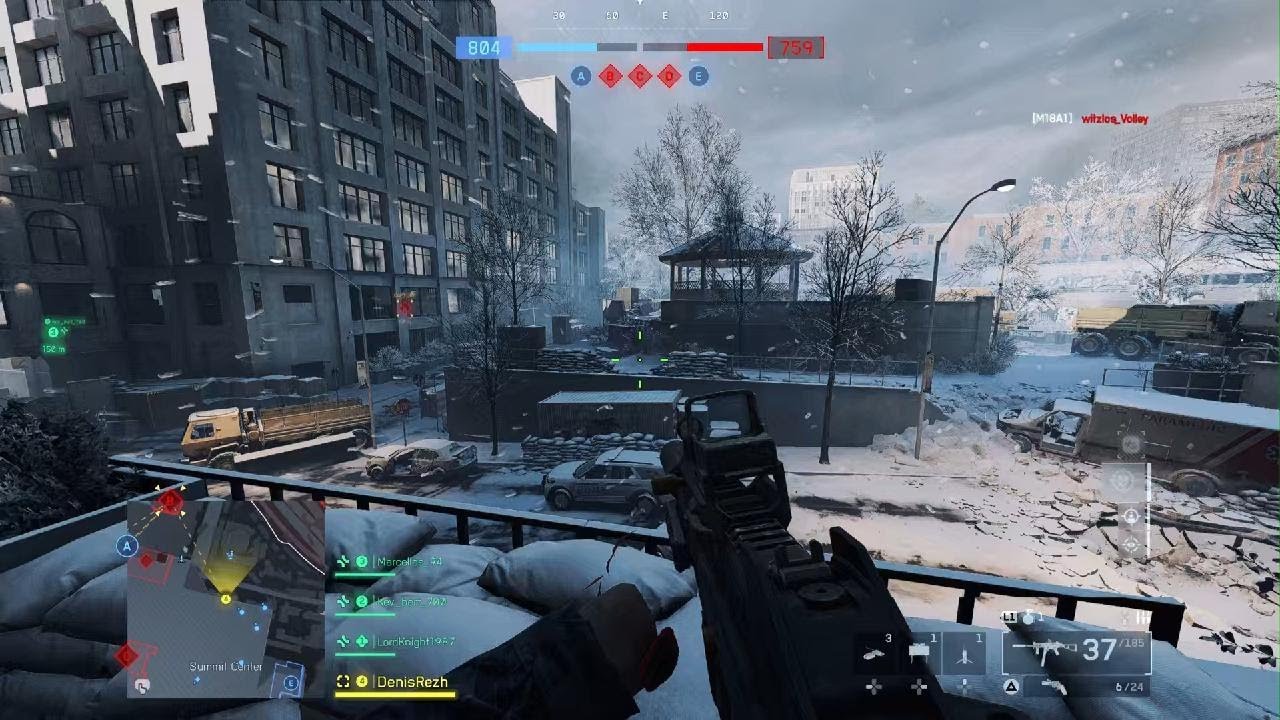 Зимняя карта Battlefield 6