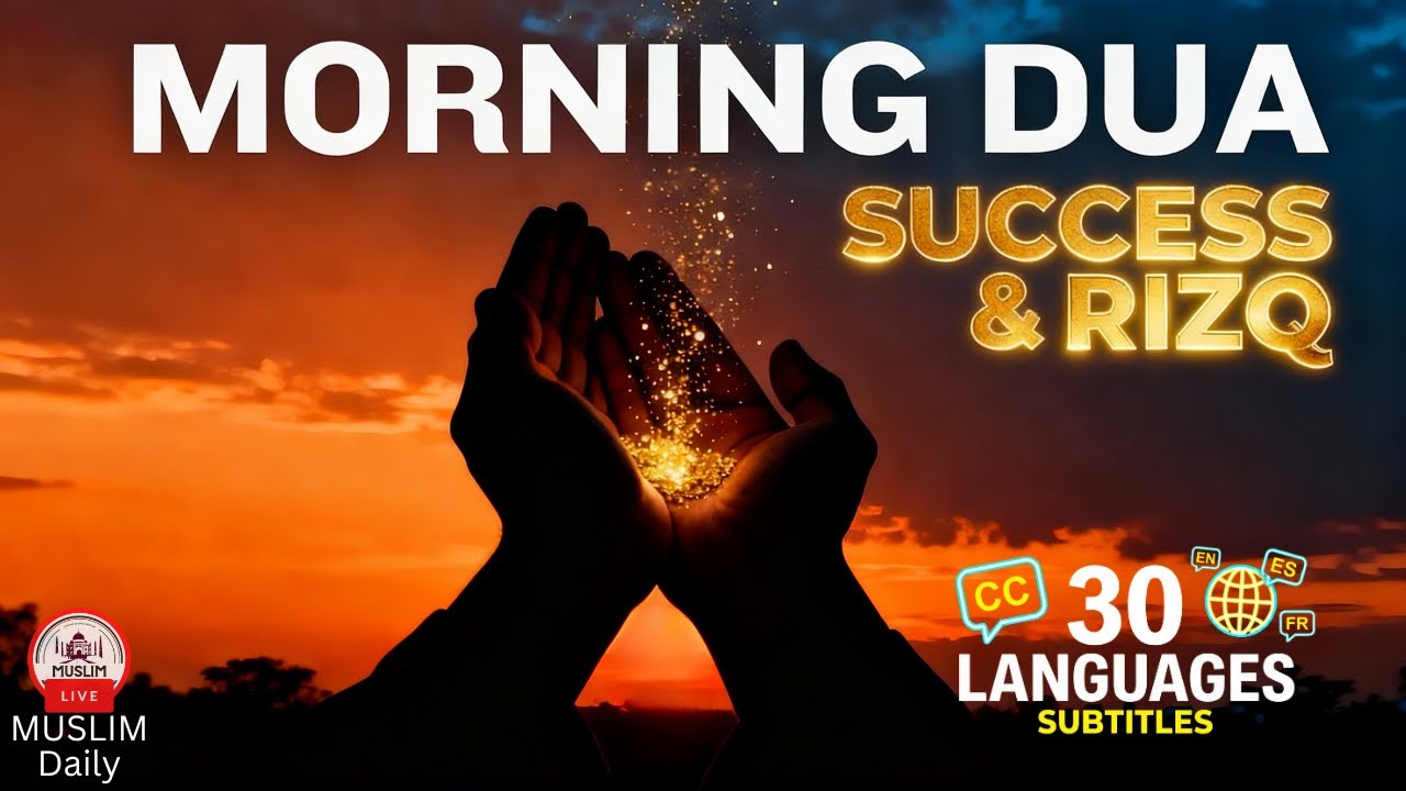 Morning Adhkar (أذكار الصباح) Daily Supplications for Barakah & Unlocking Inner Peace | Muslim Daily