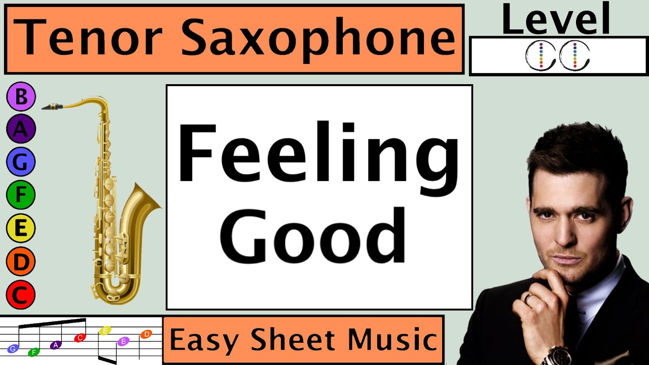 How to Play Stand by Me on Tenor Saxophone | Easy Sheet Music