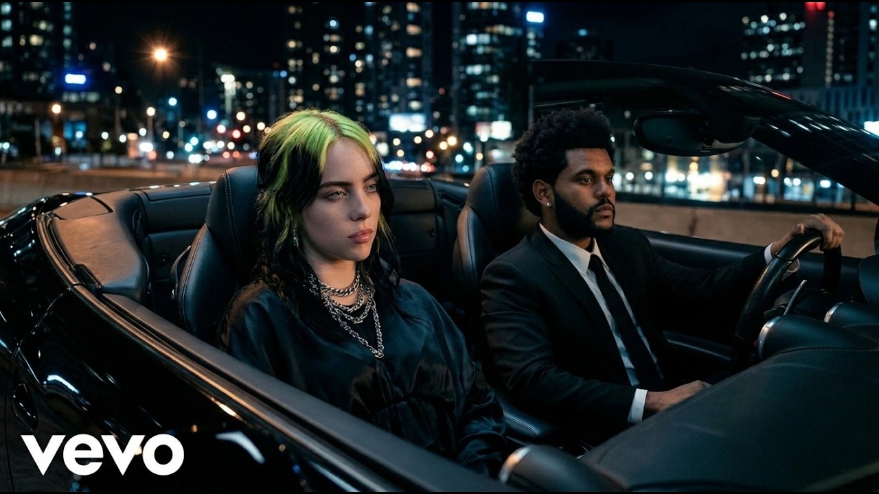 The Weeknd ft Billie Eilish - The Night You Left (official music lyrics)