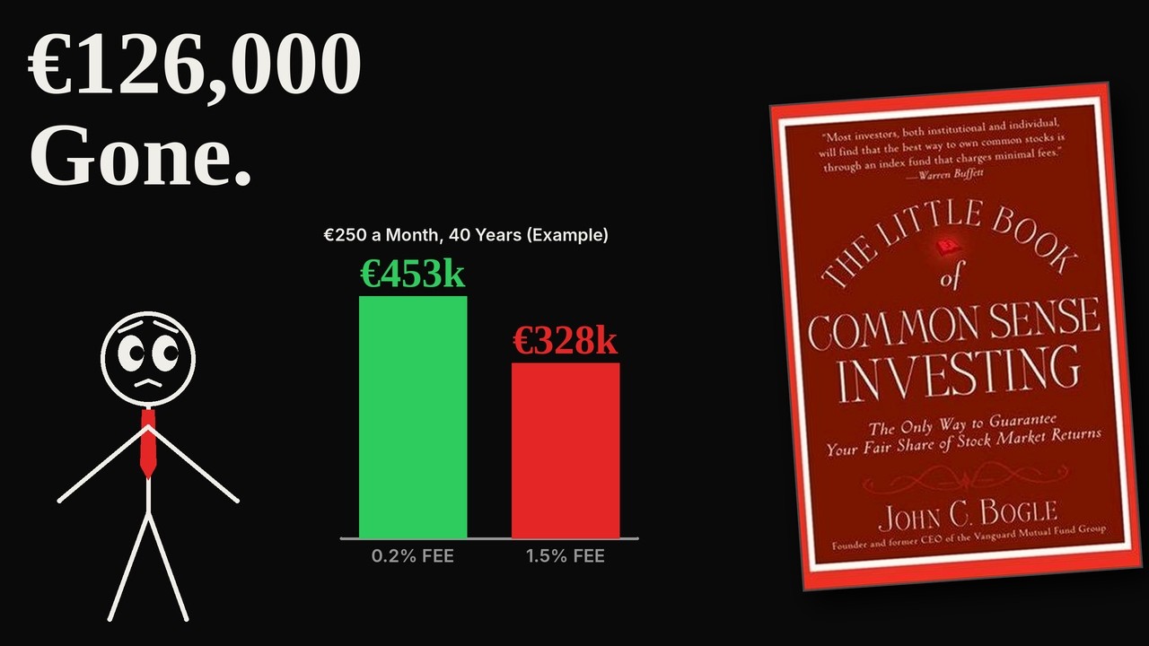 Little Book of Common Sense Investing Summary: The &euro;126,000 Fee Gap | For European Investors