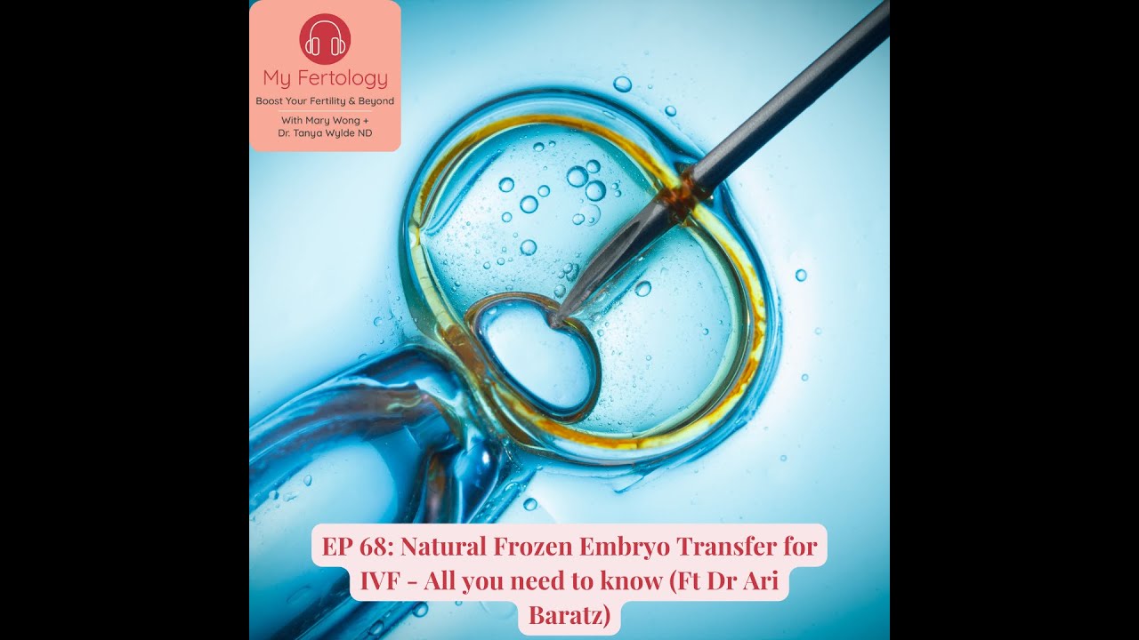 EP 68: Natural Frozen Embryo Transfer for IVF - All you need to know  (Ft Dr Ari Baratz)