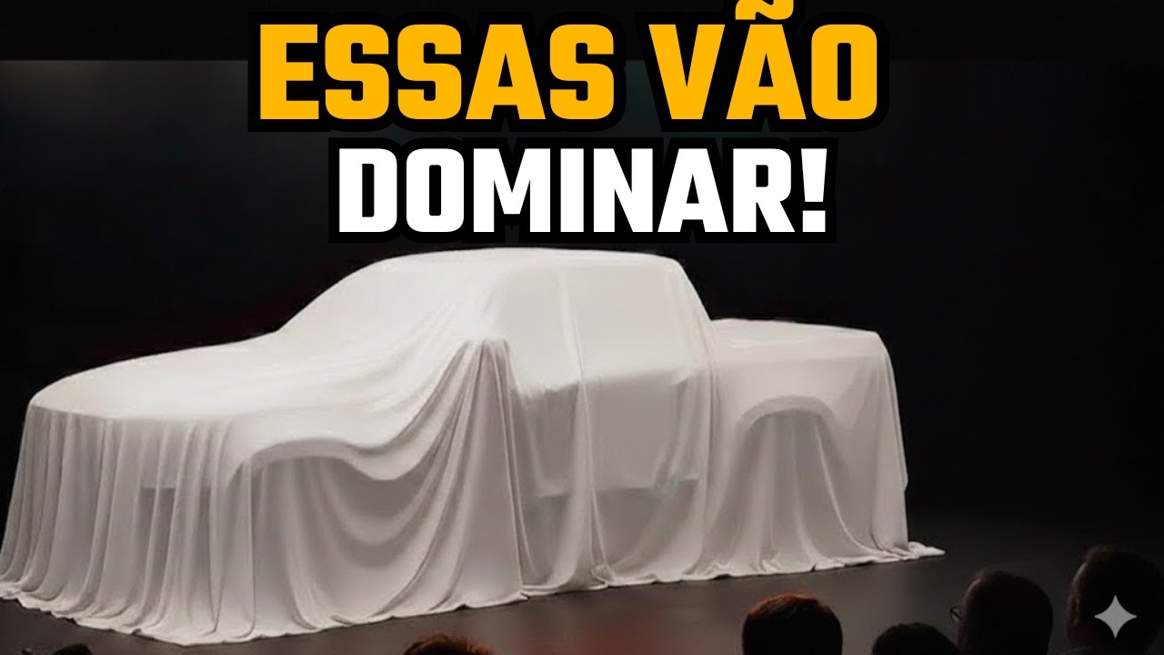 CONFIRMADO! As 5 Picapes de 2026 que Estão PRONTAS para Conquistar o Brasil