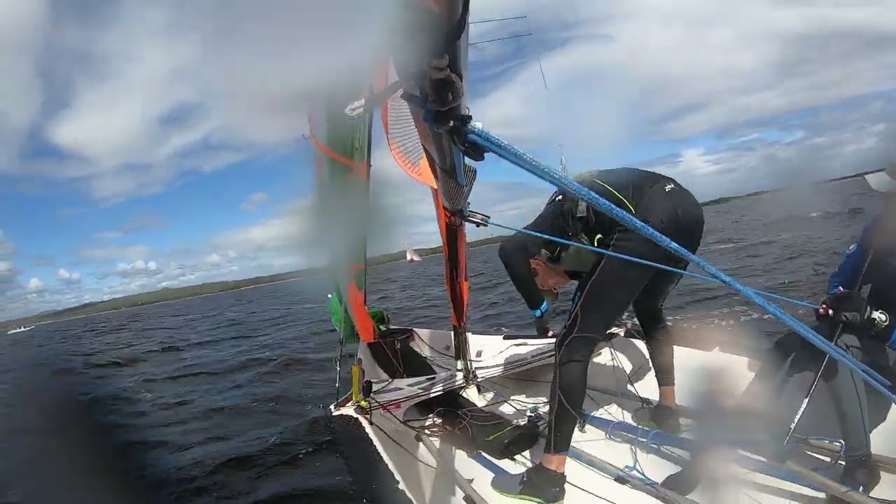 29er sailing raw