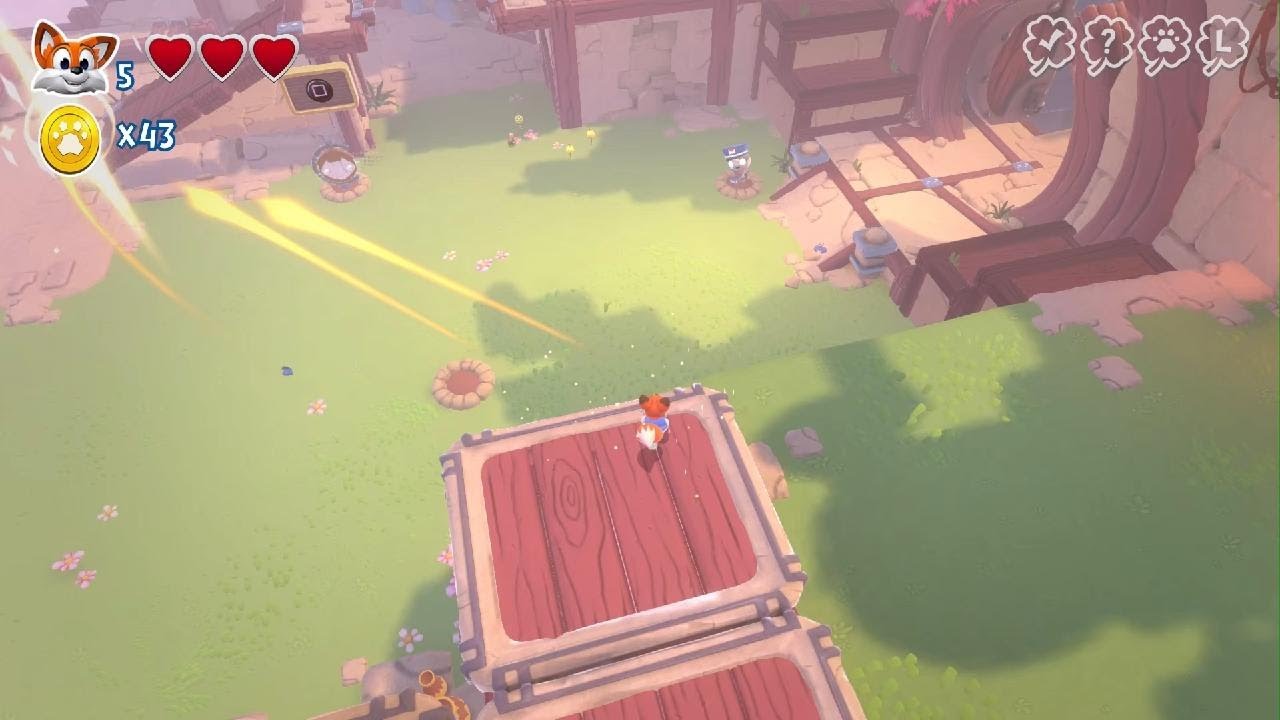 New Super Lucky's Tale  level 1
