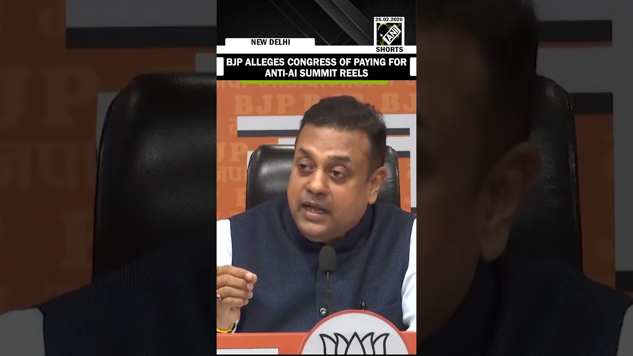 BJP&rsquo;s Sambit Patra accuses Congress of funding Social Media attacks on AI Summit