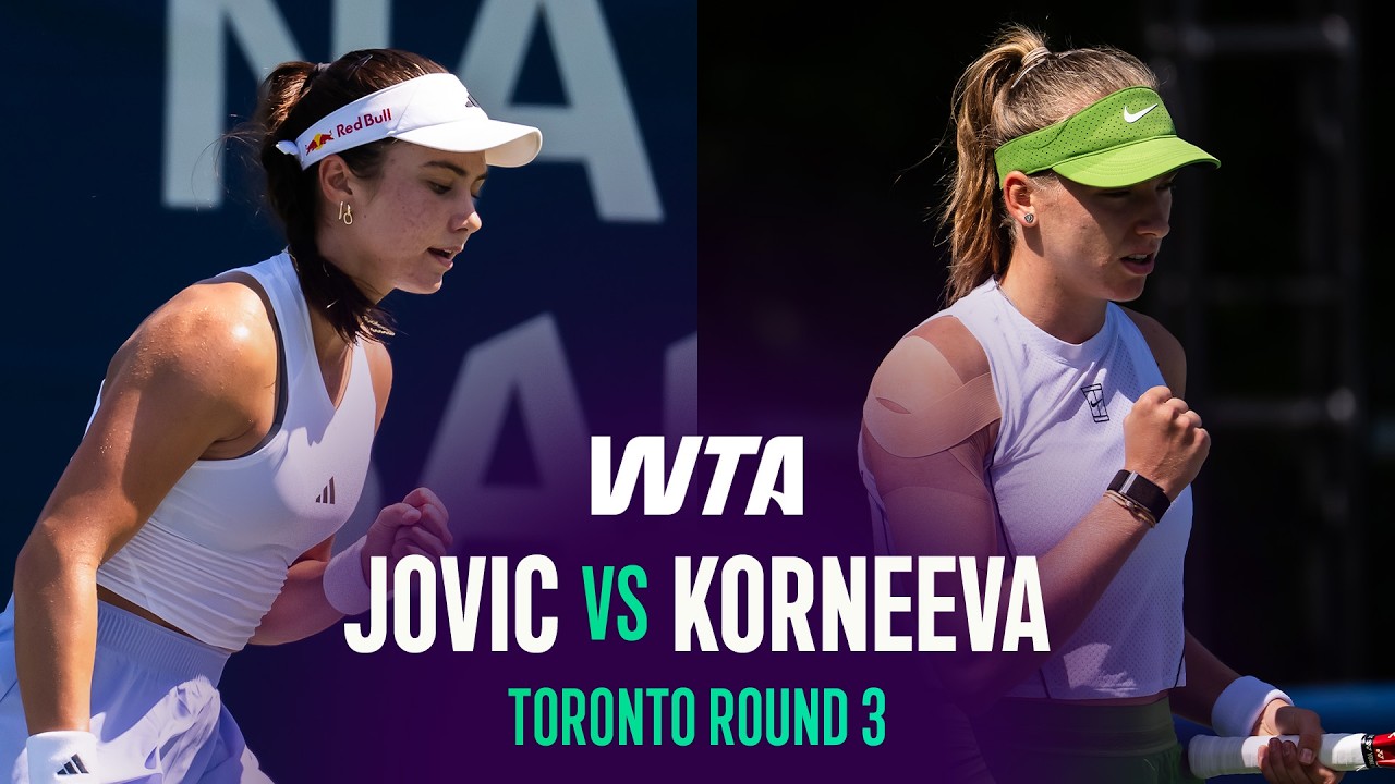 Iva Jovic vs. Alina Korneeva | 2026 Toronto Round 3 | WTA Match Highlights