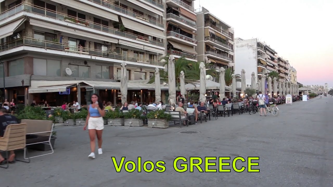 Volos Greece - walking tour (summer 2020)