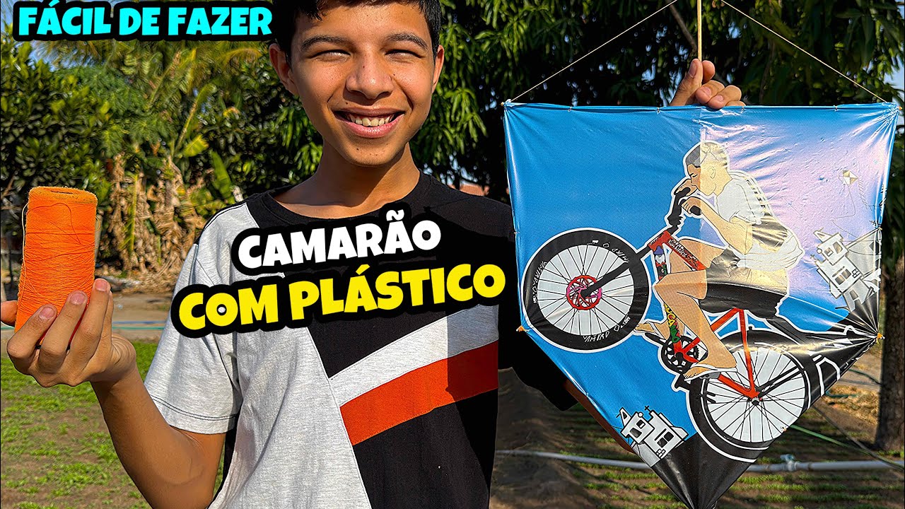 🎏✨ PIPA CAMARÃO DE PLÁSTICO – PASSO A PASSO FÁCIL E RÁPIDO! ✨🎏
