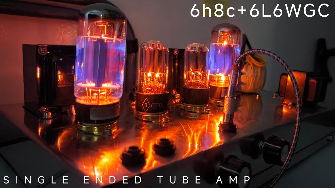 VTuber Builds a 6L6 Tube Amp From Scratch Again | Diy Vacuum Tube amplifier 