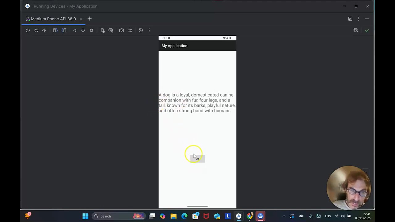 Android Development Basics 38 - Use AI (call Gemini API) cont..