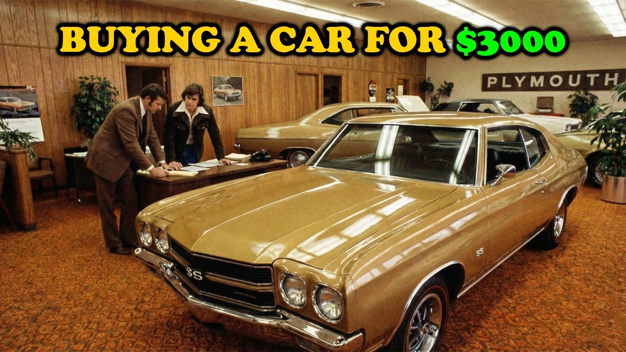 What a Brand-New Car Actually Cost in 1970
