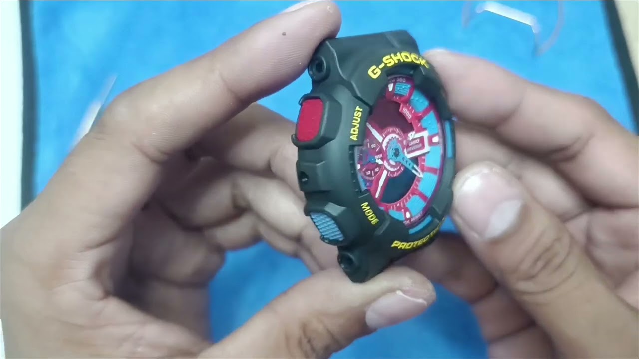 วิธี เปลี่ยนกรอบสาย นาฬิกา G-shock GA110 gb ด้วยตัวเอง