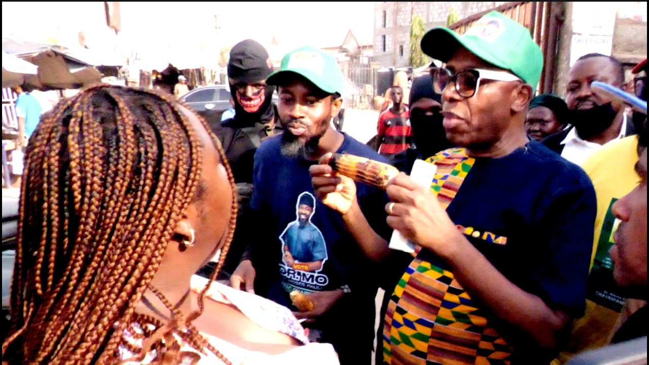 Traders React As Amaechi Takes ADC Campaign To AMAC Market – Raw Grassroots Politics