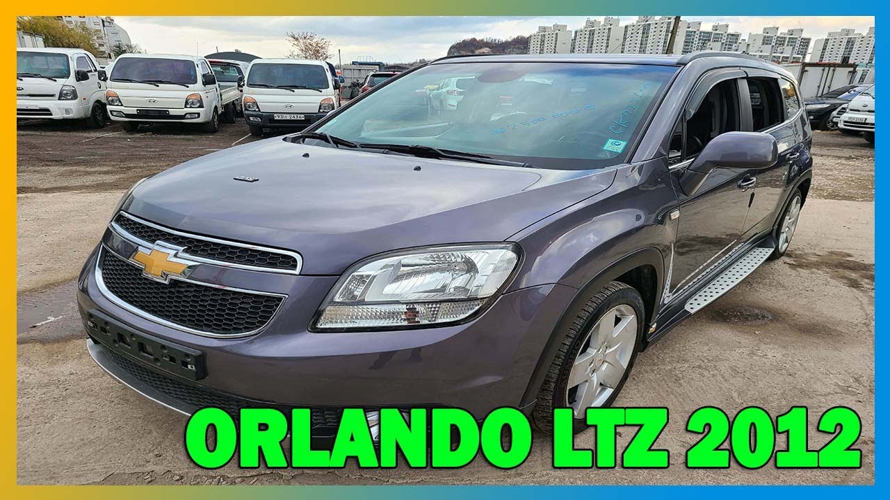 [USEDCAR BUSYMAN, Autos usados en corea] ORLANDO LTZ DARKGRAY KLAYA75YDCK 732600