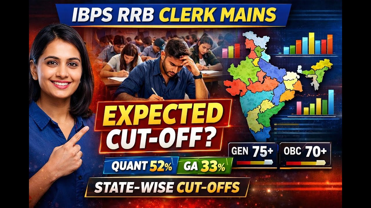 Ожидаемый проходной балл IBPS RRB Clerk Mains 2025 | Анализ по штатам | Безопасный результат #ibp...