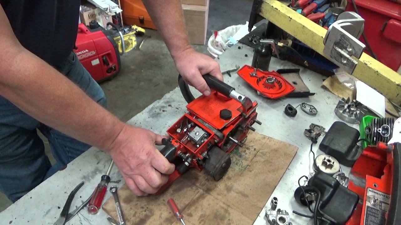 Jered's Homelite Super EZ Full Teardown & Reassembly!  Challenged My Patience At Times!