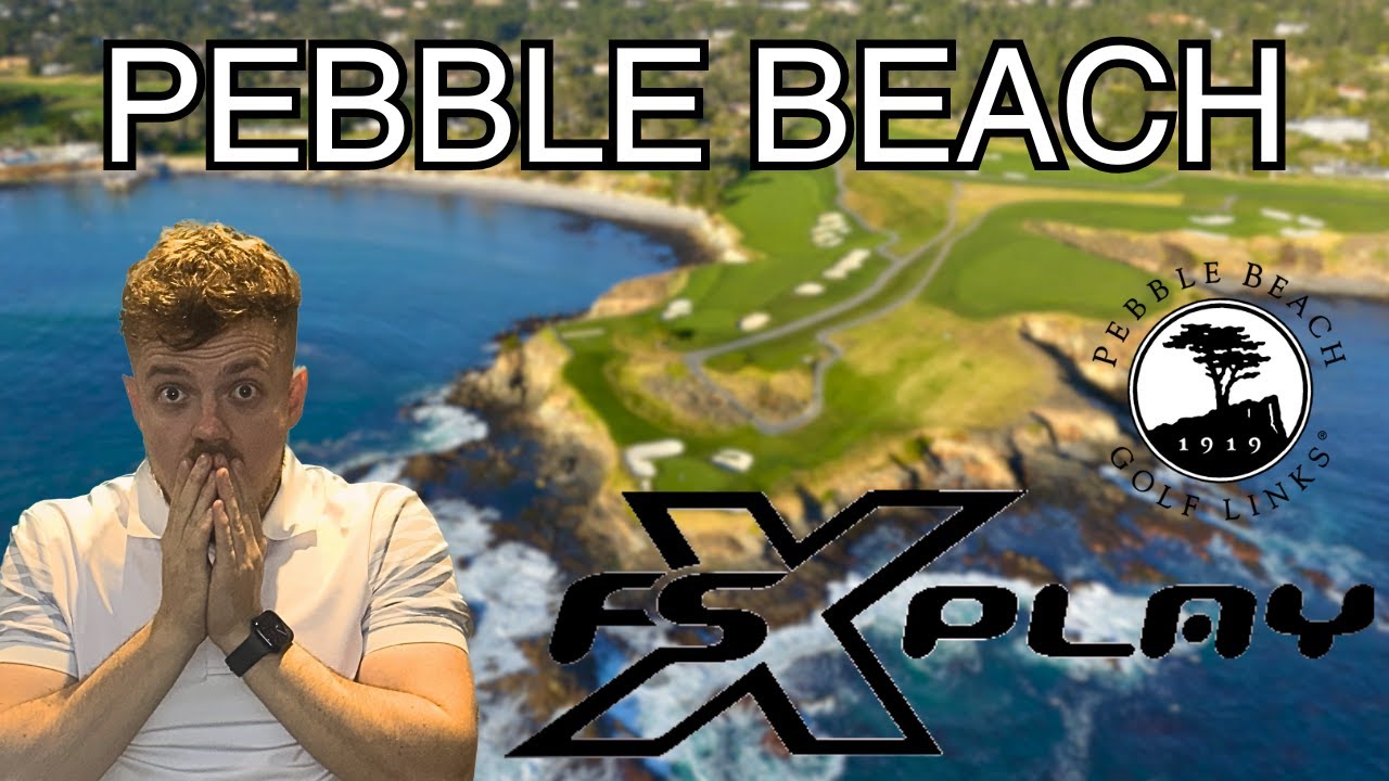 PEBBLE BEACH GOLF LINKS FSX PLAY ** AMAZING GRAPHICS **