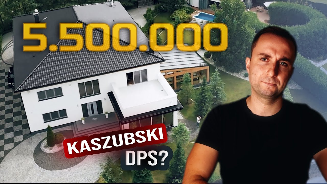 Pałac, rezydencja czy DPS? Czyli dom na Kaszubach za 5.5 mln!