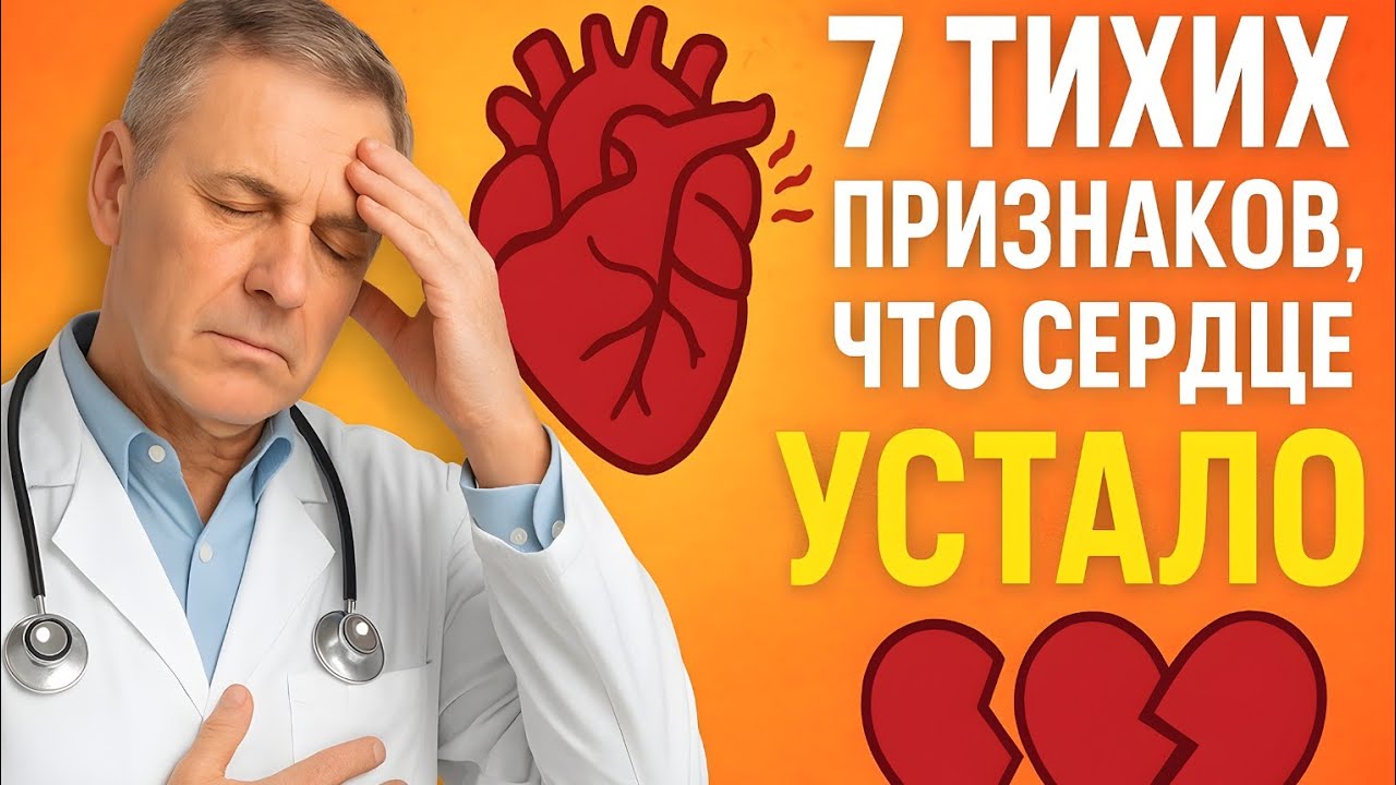 Когда сердце шепчет о беде: 7 скрытых признаков усталости!