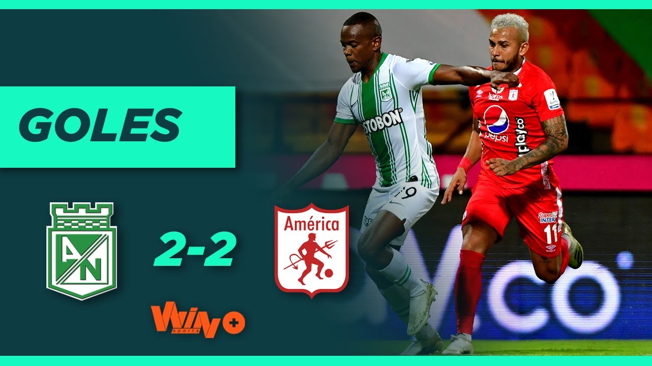 Nacional vs América (2-2) Liga BetPlay Dimayor 2020 | Fecha 15
