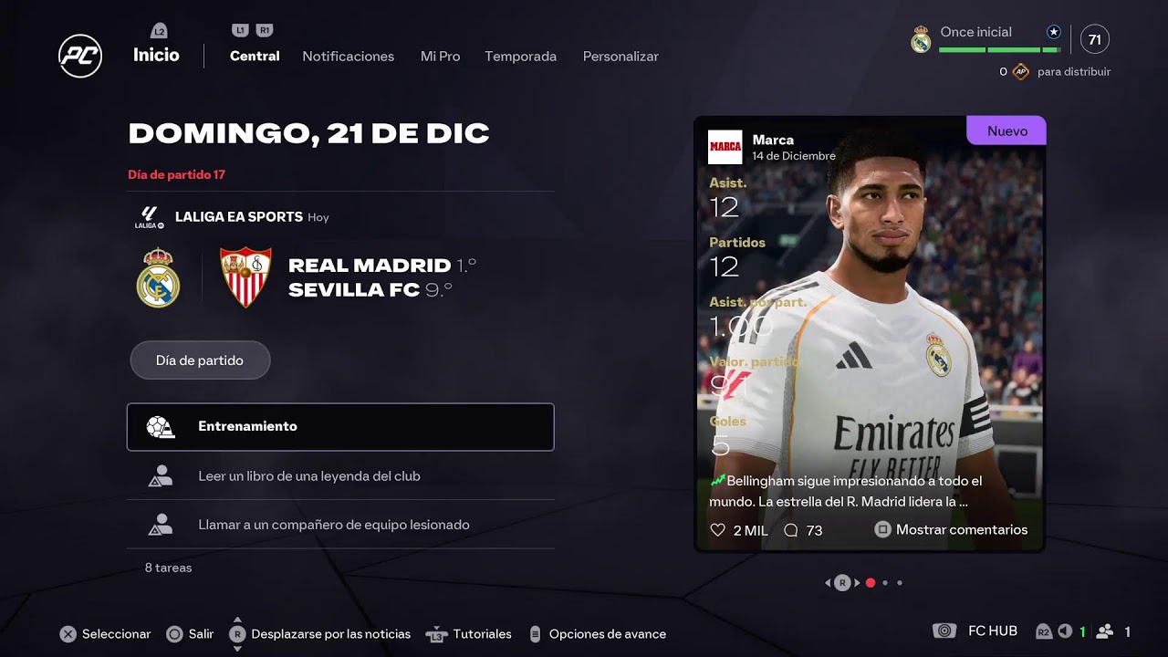 Primer directo de fc26
