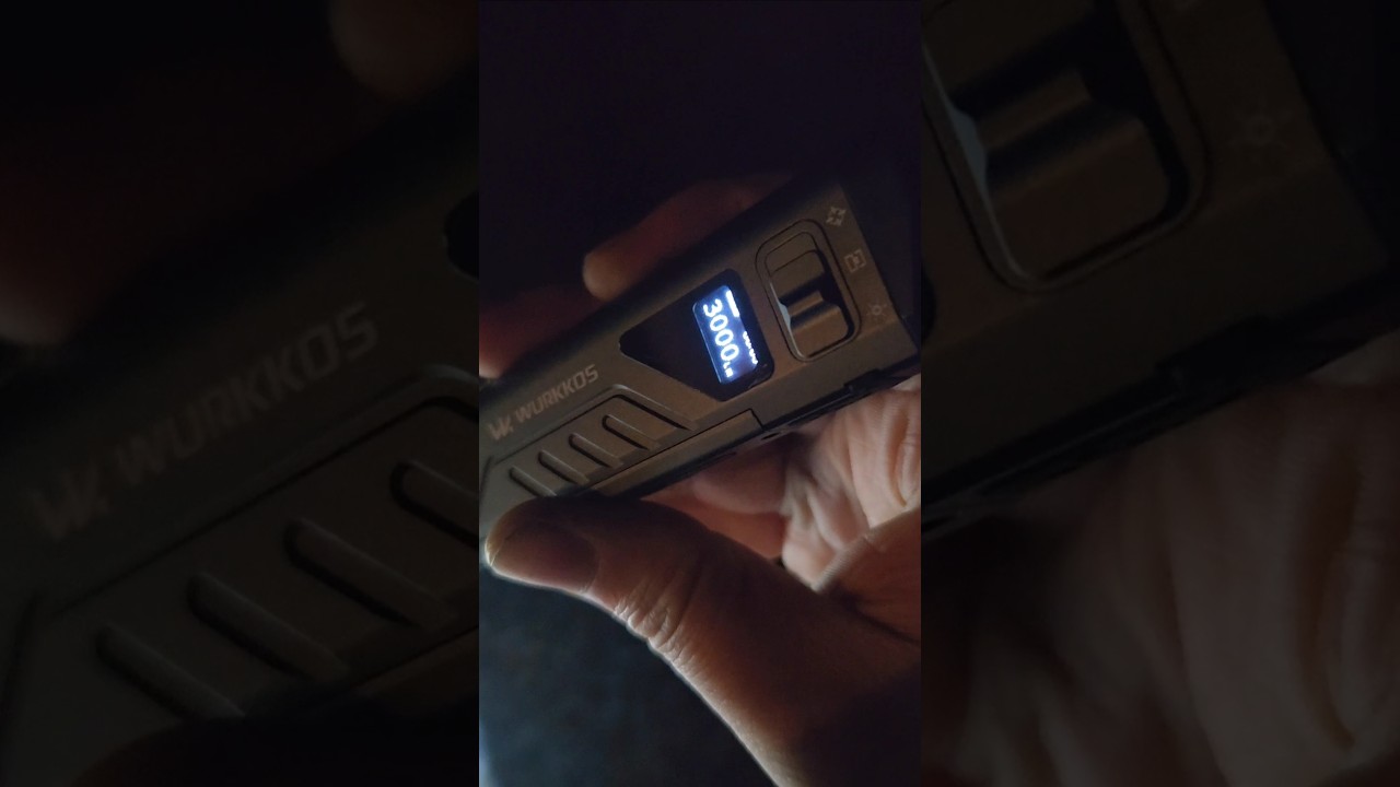 3000 люмен! Wurrkos TD11!🔦 #короткиезамыкания #edc #фонарики