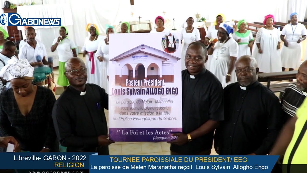 GABON/RELIGION: Tournée  paroissiale du président de l'EEG , melen maranatha reçoit Sylvain Allogho