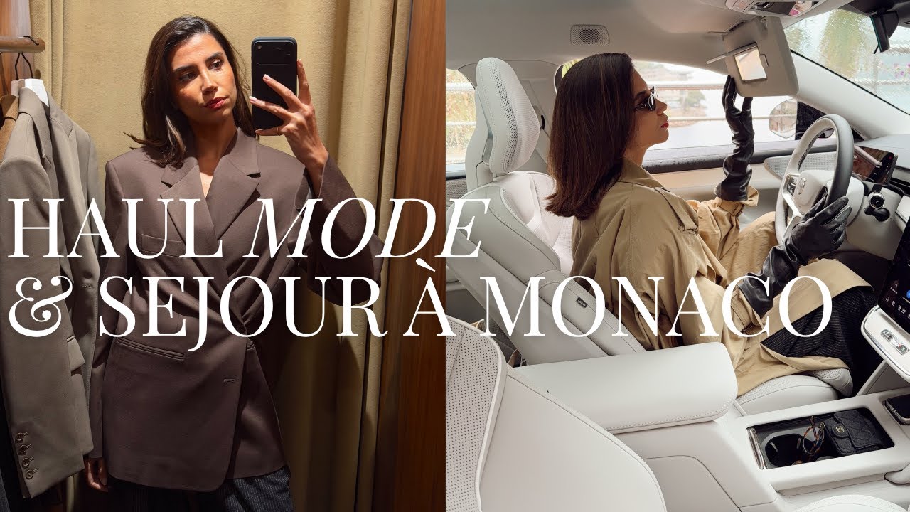 HAUL MODE H&M, THE FRANKIE SHOP ET S&Eacute;JOUR &Agrave; MONACO | VLOG | ROSEANDMUSC